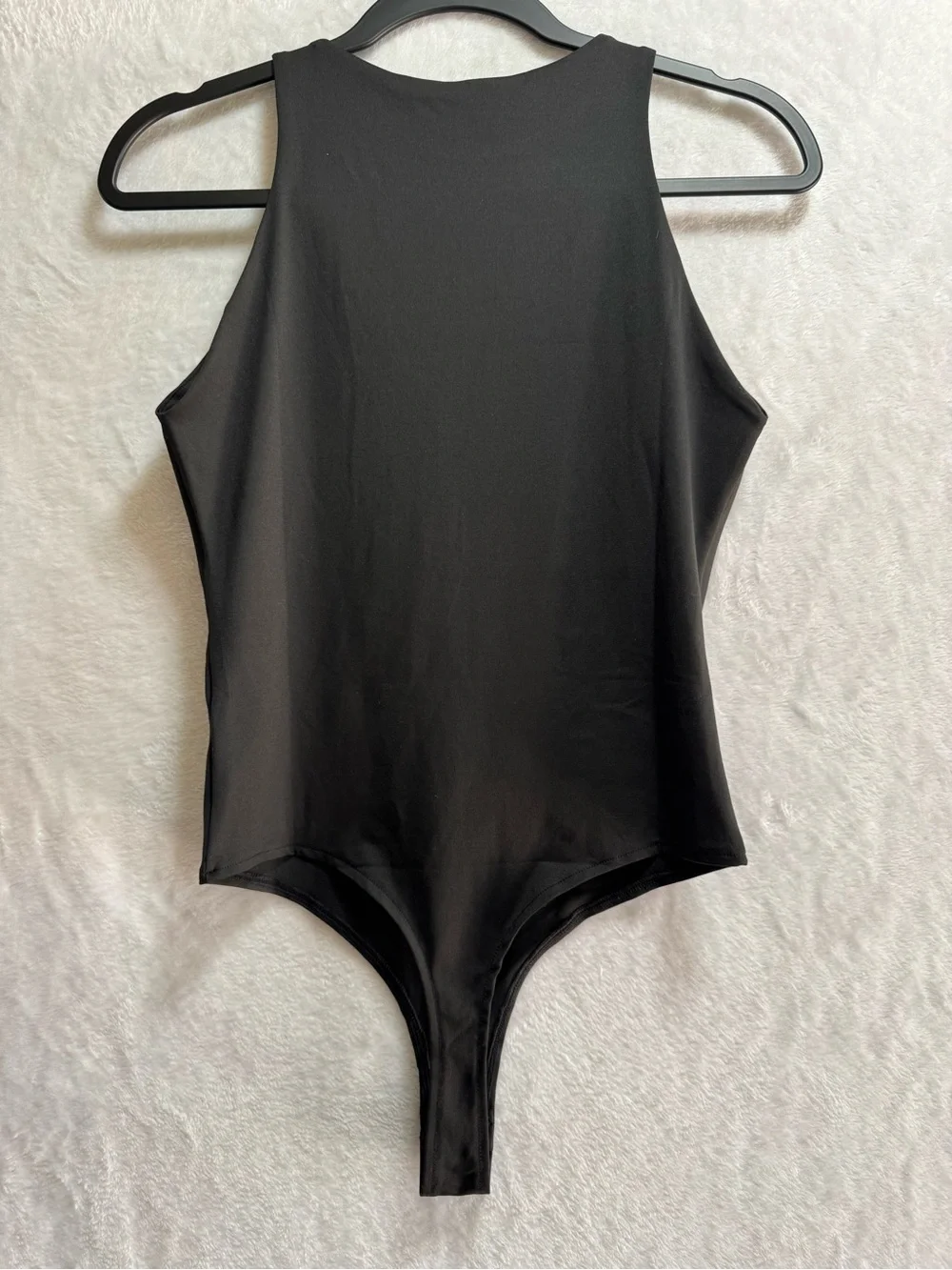 ReoRia Black High-Neck Kids One-Piece Bodysuit